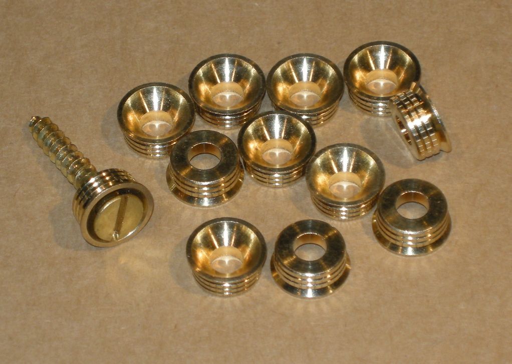 Brass & Copper Fasteners Washer, Solid Brass, Finish, Cup