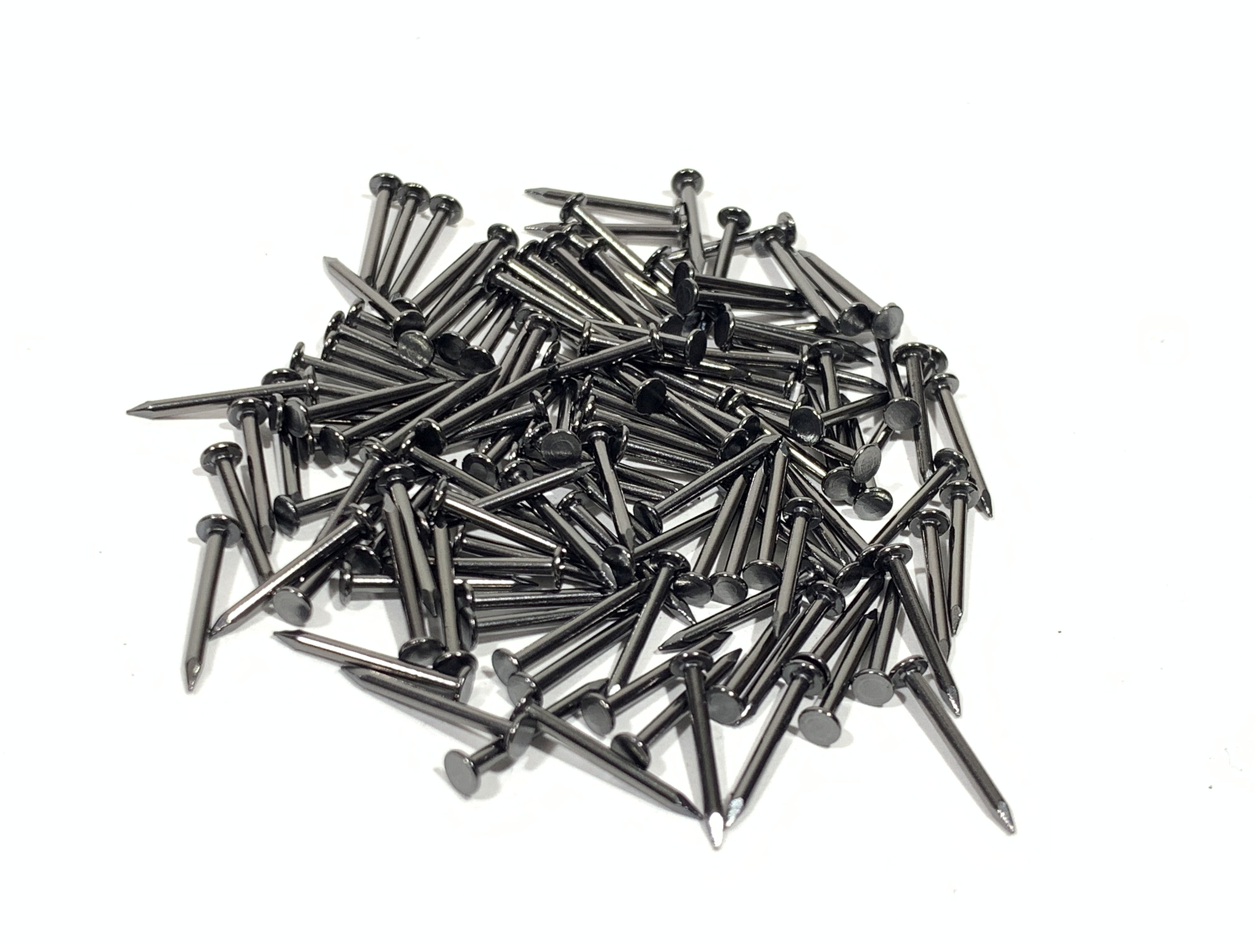 Round Wire Gimp Pins Pin, Gimp, ROUND WIRE STEEL, BLUE BLACK, 10 x 1