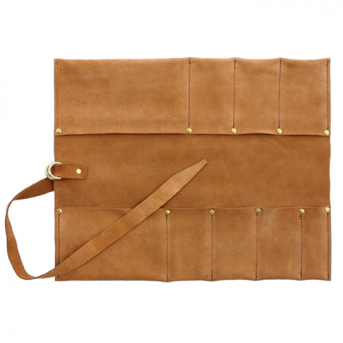 Roll, Chisel, Leather, with Rivets, Double Side Offset Pockets e2215.jpg