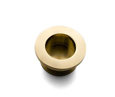 Pull, Recessed or Surface, Brass, 1 1/2 inches (38.10mm) diameter, each, #CP-150 h7044.jpg