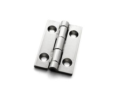 Hinge, Butt, Full Mortise, Stainless Steel, 1 1/4 inches (31.75mm) x 13/16 inches (20.64mm), Pair, #CB-302S h7128.jpg