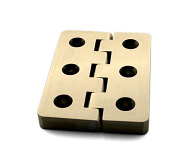 Hinge, Butt, 95 degree Stopped, Brass, 2 inches (31.75mm) long, Pair, #JB-806 h7190.jpg