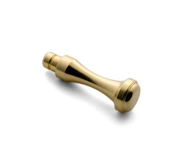 Hook, Brass, 3/8 inches (9.53mm) diameter, Projection 15/16ths inch (23.81 mm), Pin diameter 3/16 inch (4.76mm), Each, #MC-4 h7220.jpg