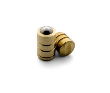 Catch, Ball, Brass, with Keeper, 11/32 inch (8.73mm) diameter, Each, #BC-265 h7334.jpg