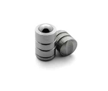 Catch, Ball, Stainless Steel, with Keeper, 7/16 inch (11.11mm) diameter, Each, #BC-275S h7337.jpg