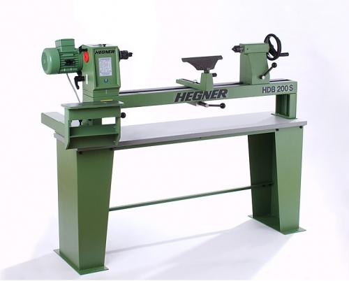 Lathe, Wood, Hegner, 350mm Between Centres, #HDB200 S-350, #04210000 m0142.jpg