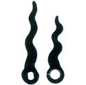 Hands, Hour & Minute Set, for Quartz Clock Movement, Minute hand - mount hole to tip 40mm, for 50mm to 80mm DIALS, BLACK, Ty p4048.jpg