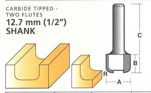 Bit, Router, Face Forming, Dish Cut, TCT, Dual Flute r0710.jpg
