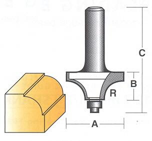 Bit, Router, Edge Forming, Round Over / Beading, with Bearing, TCT, Dual Flute, 1.5mm beads r0870.jpg