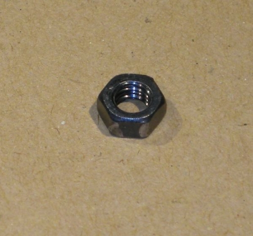 Scroll Saw-Hegner : Part, #48, Nut, NyLoc, M6, for M1 / M2S / SE / Quick