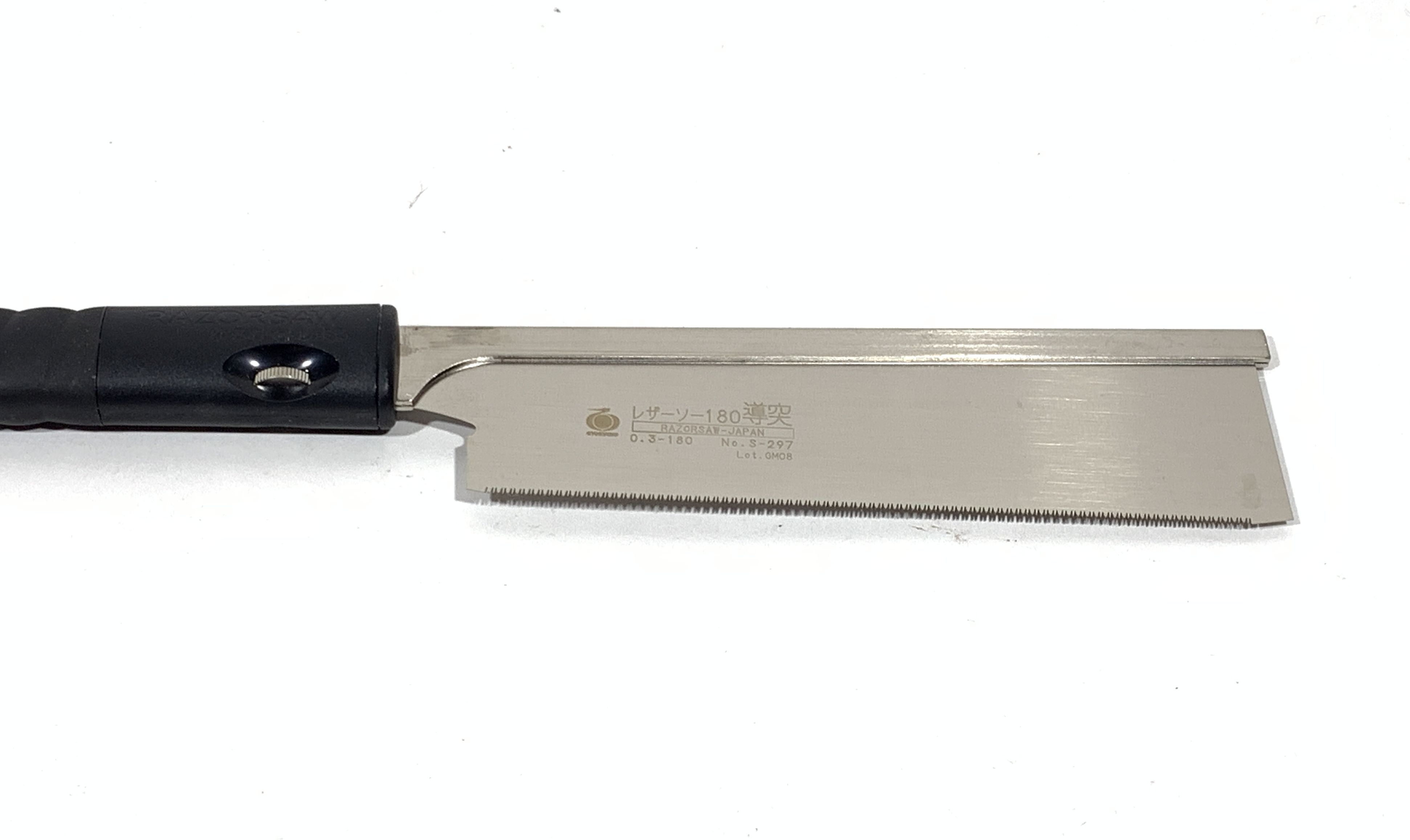 Saw, Japanese, Dozuki Noko, Overall 390mm, Blade 0.3 x 180mm, Pitch 1.0mm (25.4tpi), EVA Handle, #297_product t1388.jpg