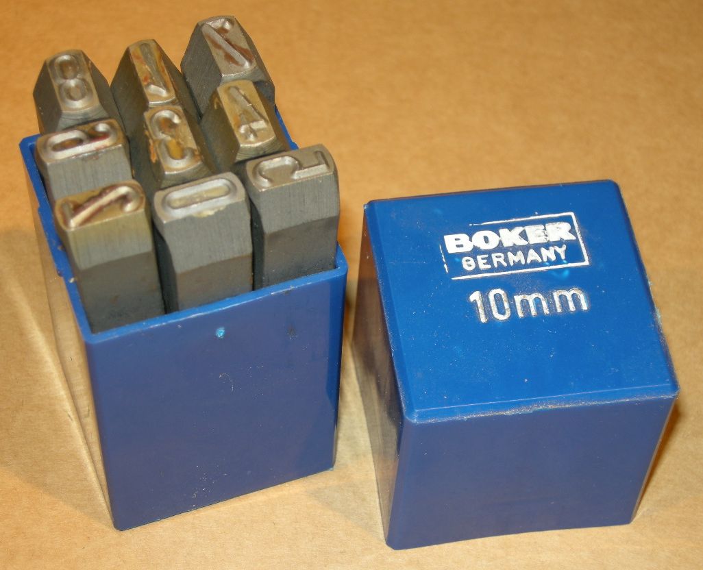 Punch, Set, Numbering, 9 piece_product t3476.jpg