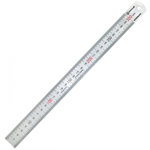 Rule, Precision, Semi Rigid, Etched Graduations, Stainless Steel t7708.jpg