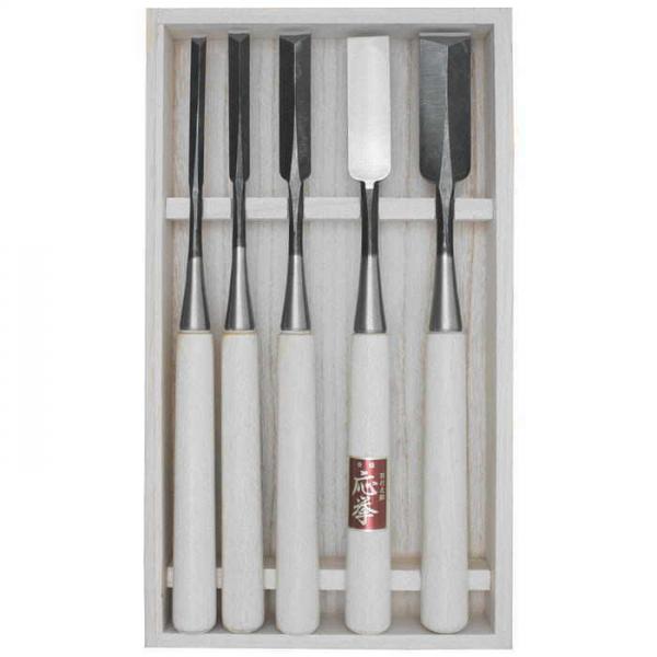 Chisel, Japanese, Paring, Long Series, in Wood Box, #718868 t9213.jpg