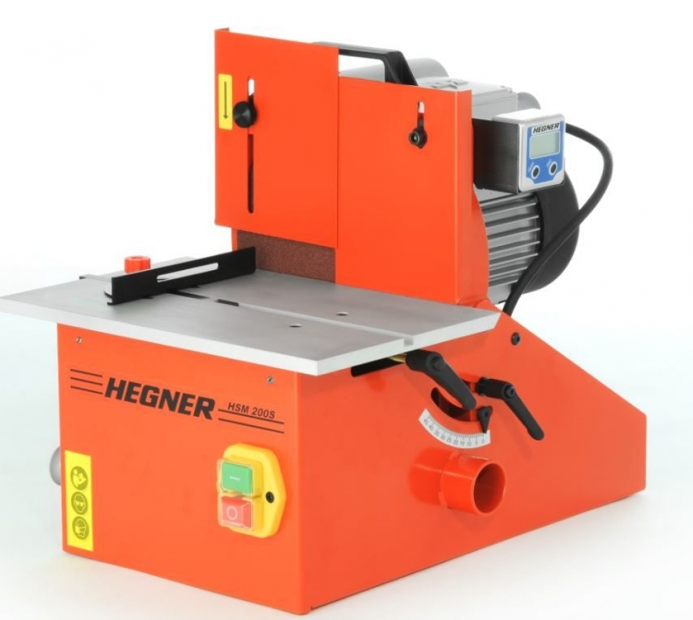 New Hegner tilting disc sander